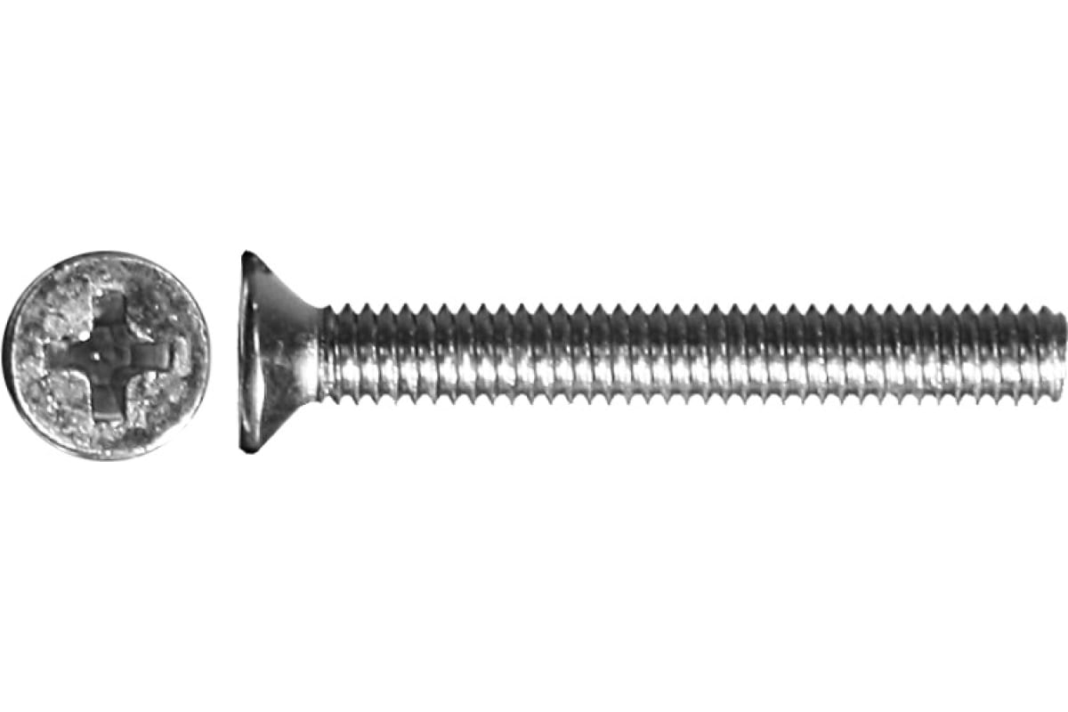 

Невский Крепеж Винт DIN965 с потайной головкой оцинк. M5x16 1кг 830425