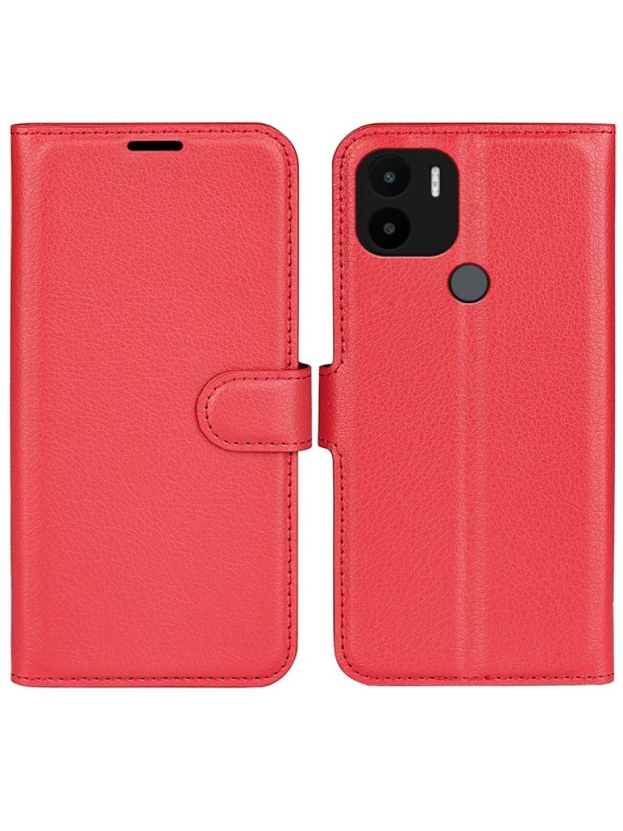 

Чехол Wallet для смартфона Xiaomi Redmi A1+/A1 Plus красный