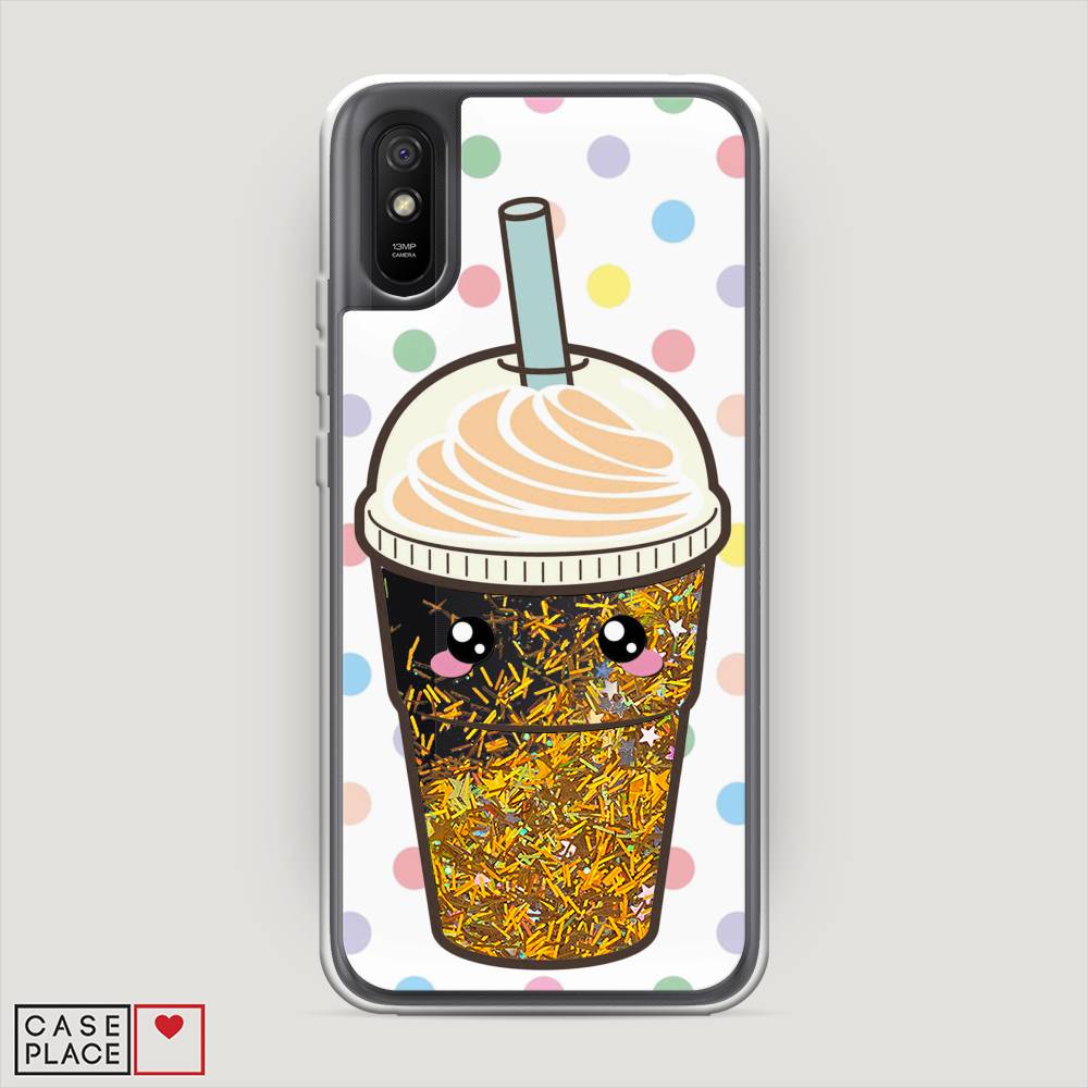 

Чехол Awog на Xiaomi Redmi 9A "Милый стакан", Разноцветный, 38990-1