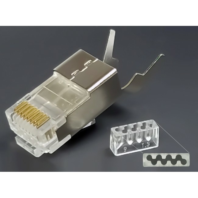 

Разъем RJ45 Atlas Cables Cat 6 Screened Plug, Cat 6 Screened Plug