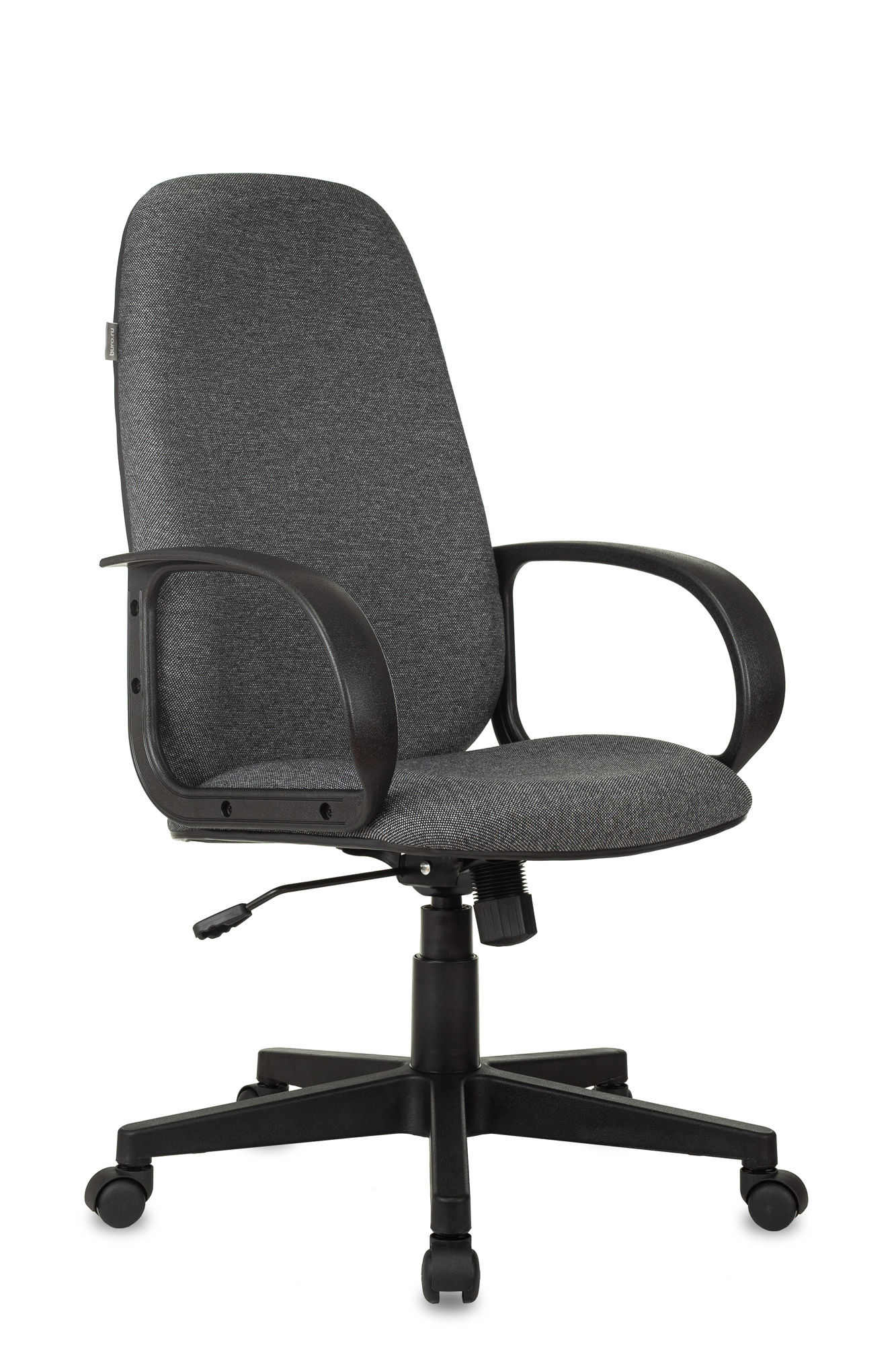 Кресло руководителя Бюрократ CH-808AXSN, на колесиках, ткань, темно-серый [ch-808axsn/g]