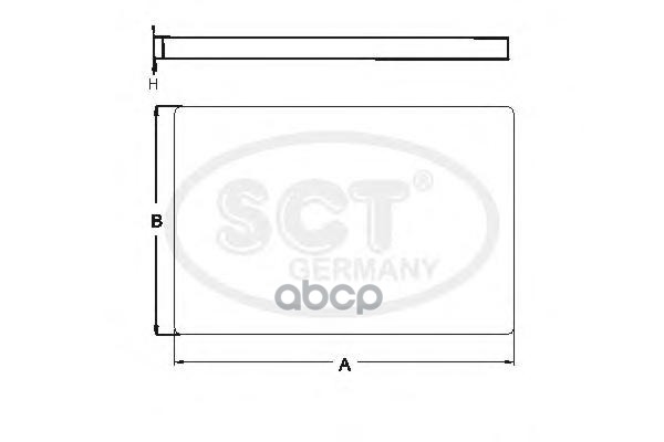 

SCT SAK 127 Салонный фильтр SAK127