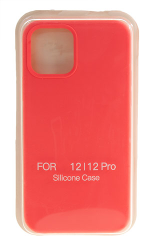

Hакладка Silicone Cover для iPhone 12/12 Pro, коралловый (24)