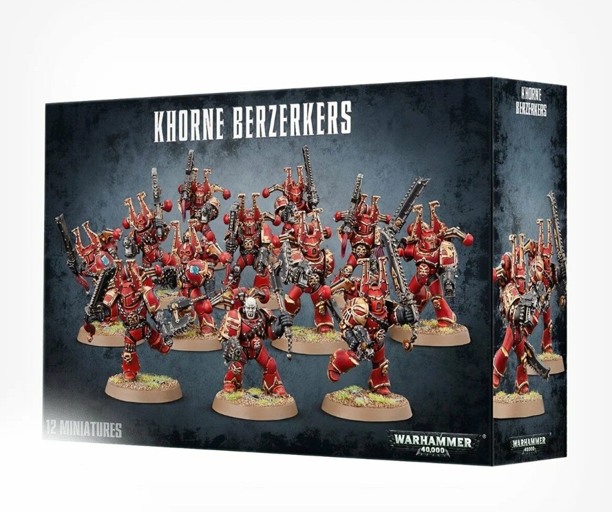 

Набор настольных игр Games Workshop Khorne Berzerkers Warhammer 40 000, Chaos Space Marine Khorne Berzerkers