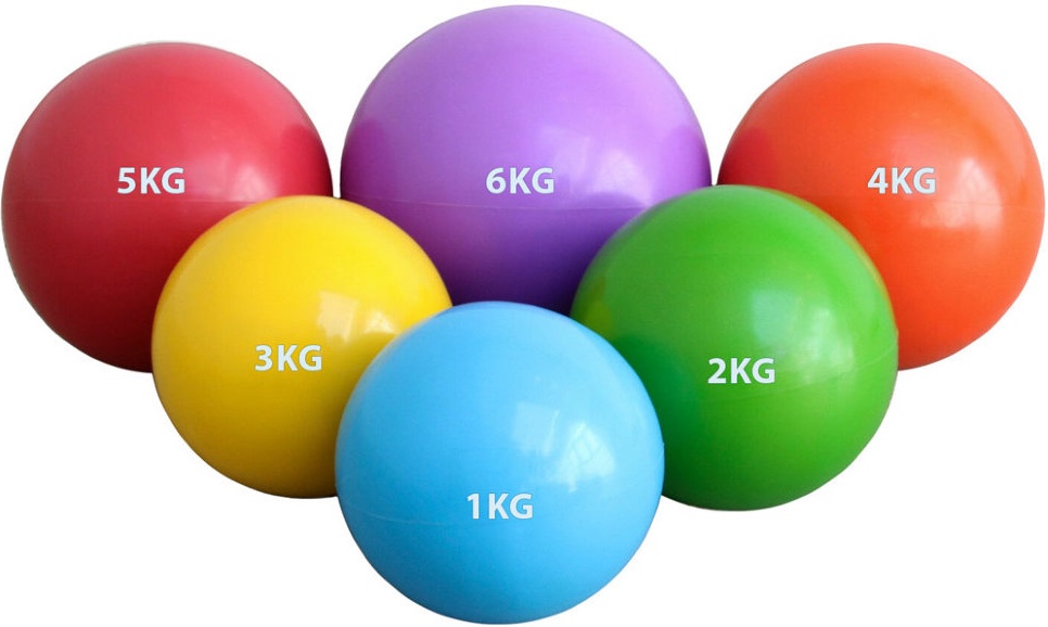 

HKTB9011-0.5 Медбол 0,5кг., d-10см. (синий)