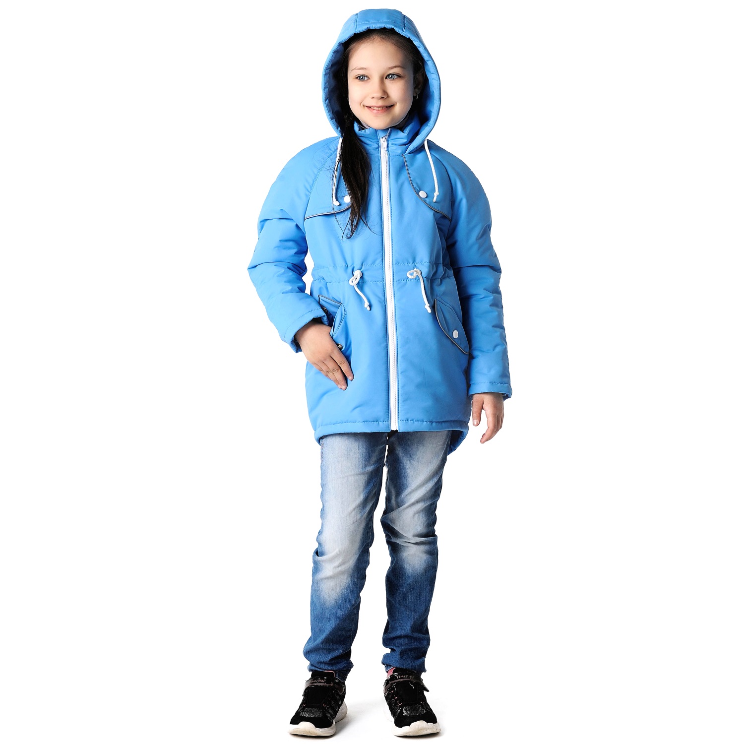 

Куртка детская Ursindo ДД-0410 бирюзовый р.122, ДД-0410
