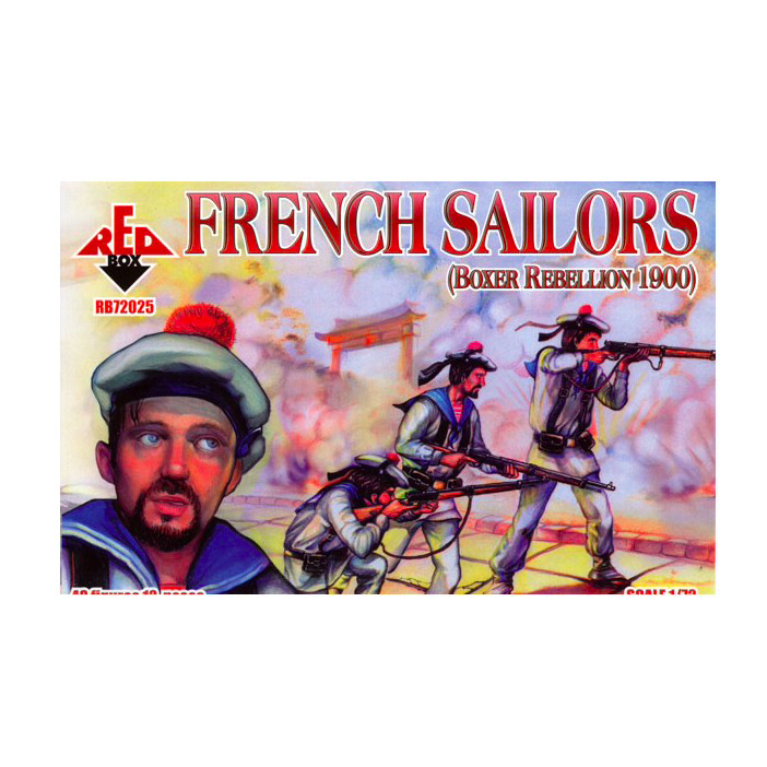 RB72025 Фигуры French Sailors 1900 Boxer Rebellion