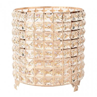 Kassatex Мусорное ведро Kassatex Crystal Gold CRY-WB-GD