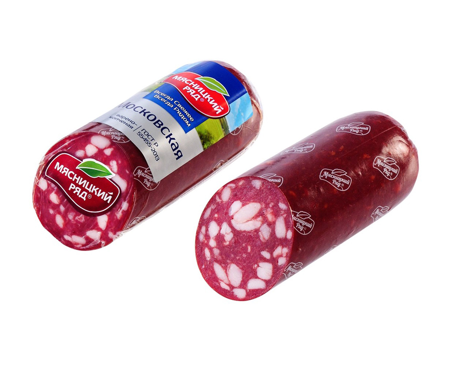 

Колбаса варено-копченая Мясницкий ряд Московская, 300 г