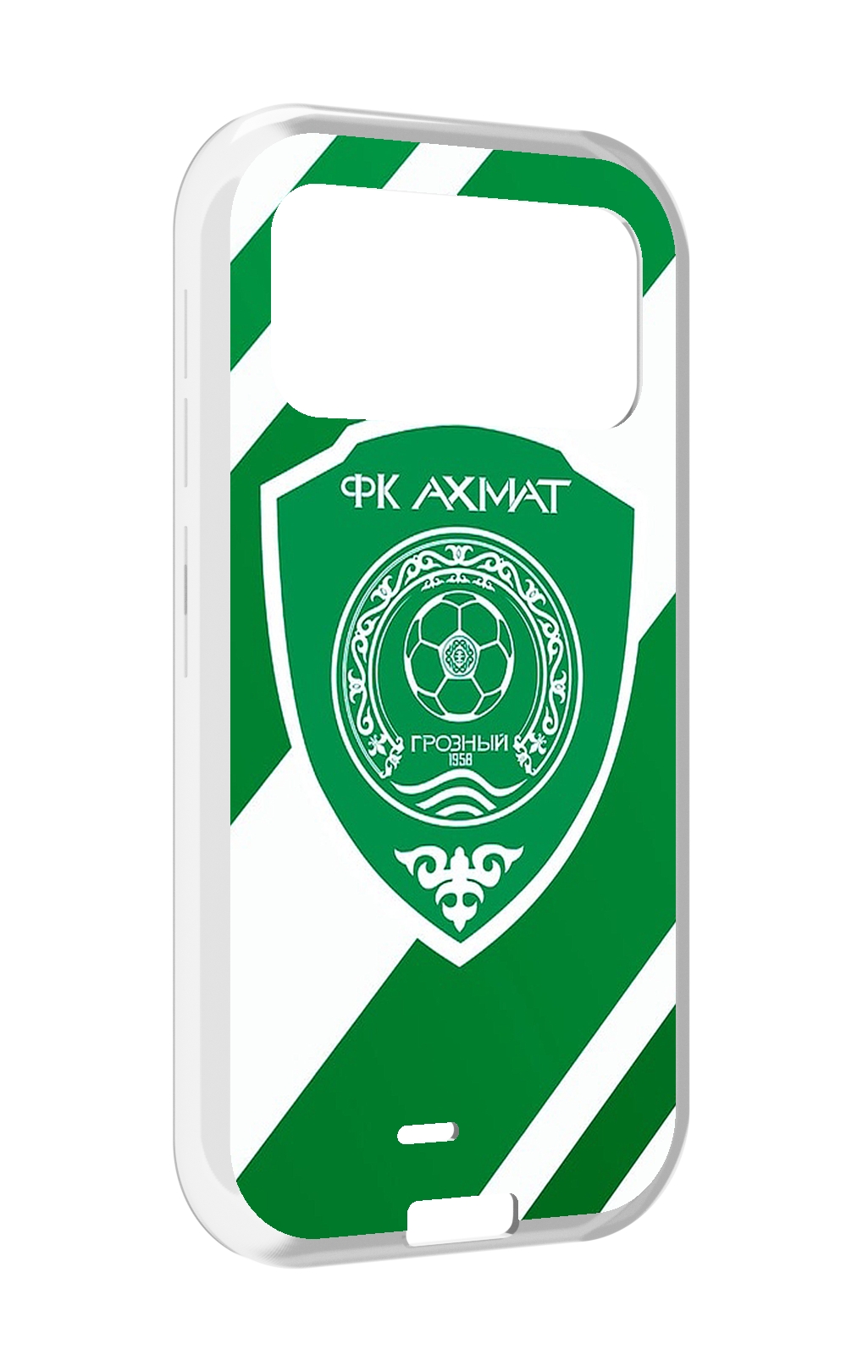 

Чехол MyPads фк ахмат грозныи мужской для Oukitel F150 H2022, Прозрачный, Tocco