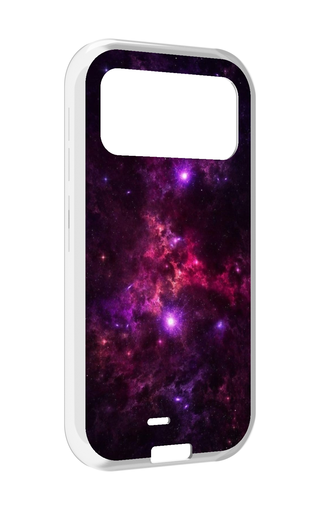

Чехол MyPads фиолетовый-космос-с-облаками для Oukitel F150 H2022, Прозрачный, Tocco