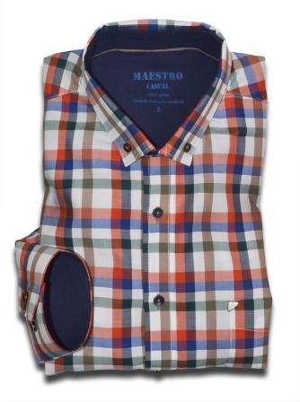 

Рубашка мужская Maestro Stafford 2 разноцветная 2XL, Разноцветный, Stafford 2