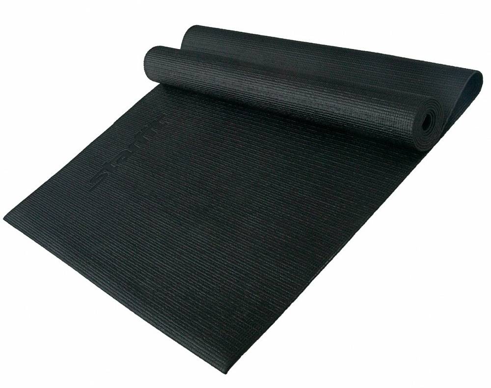 фото Hkem112-10-blk коврик для йоги, pvc, 173x61x1,0 см (черный) nobrand