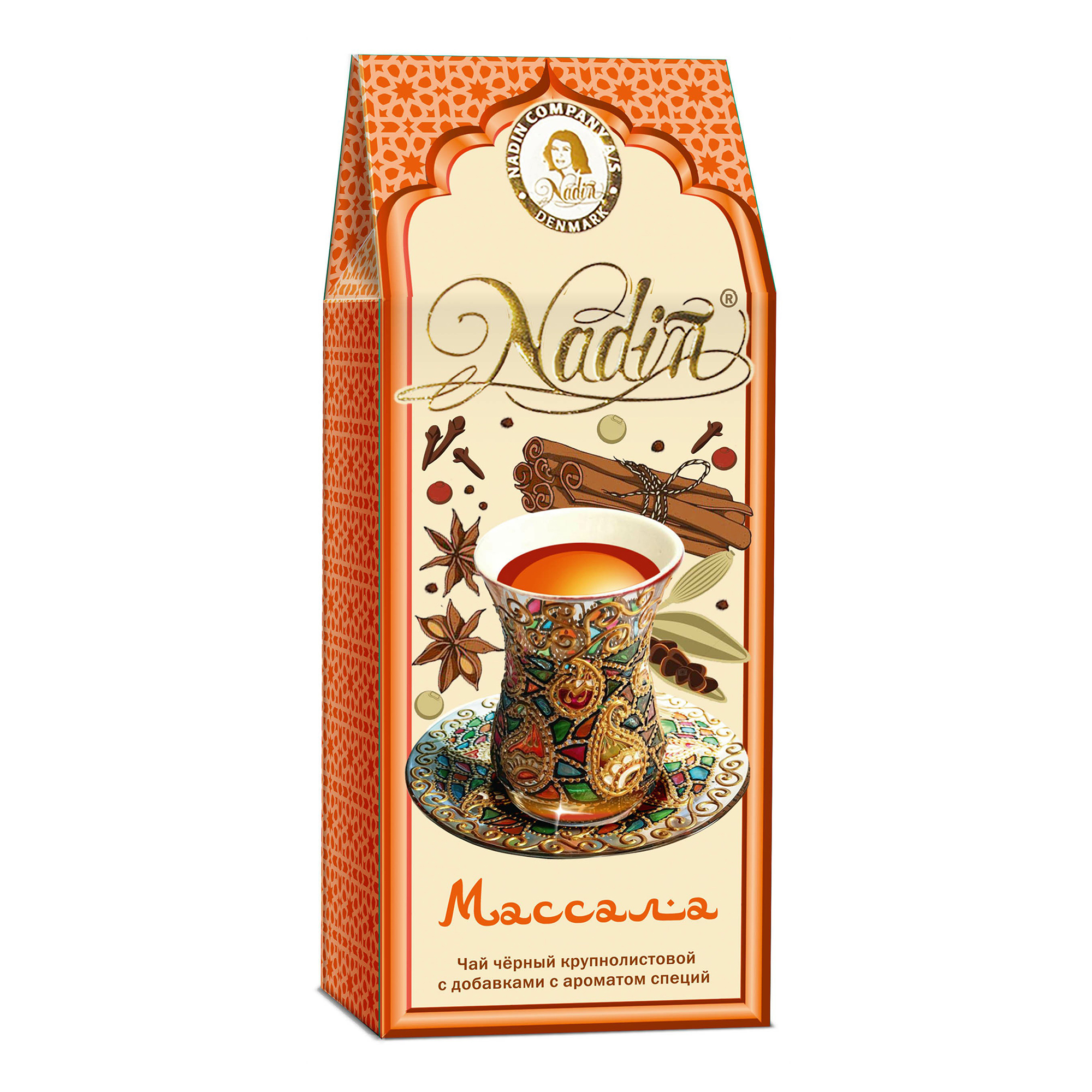 фото Чай черный nadin массала листовой 50 г