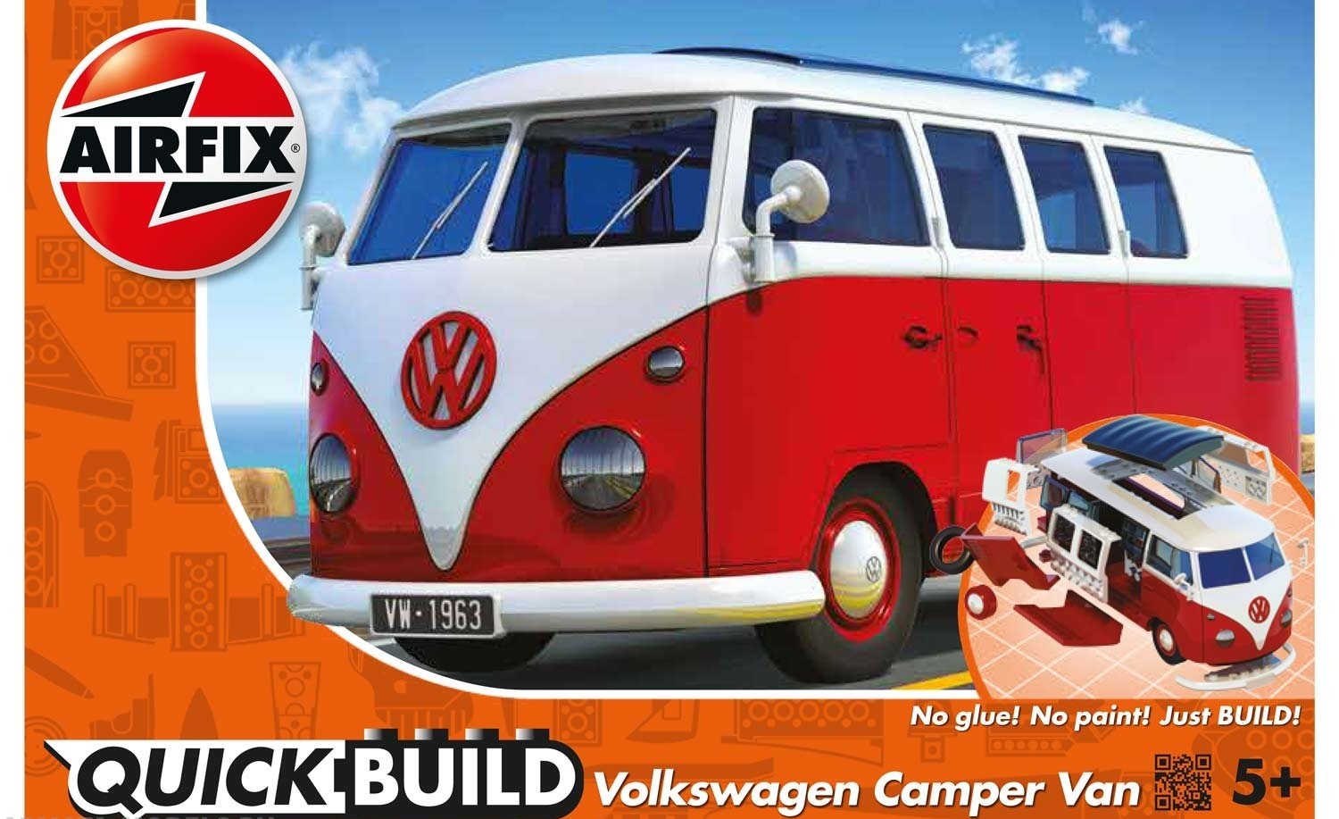 

J6017 QUICKBUILD VW Camper Van, 5055286642289