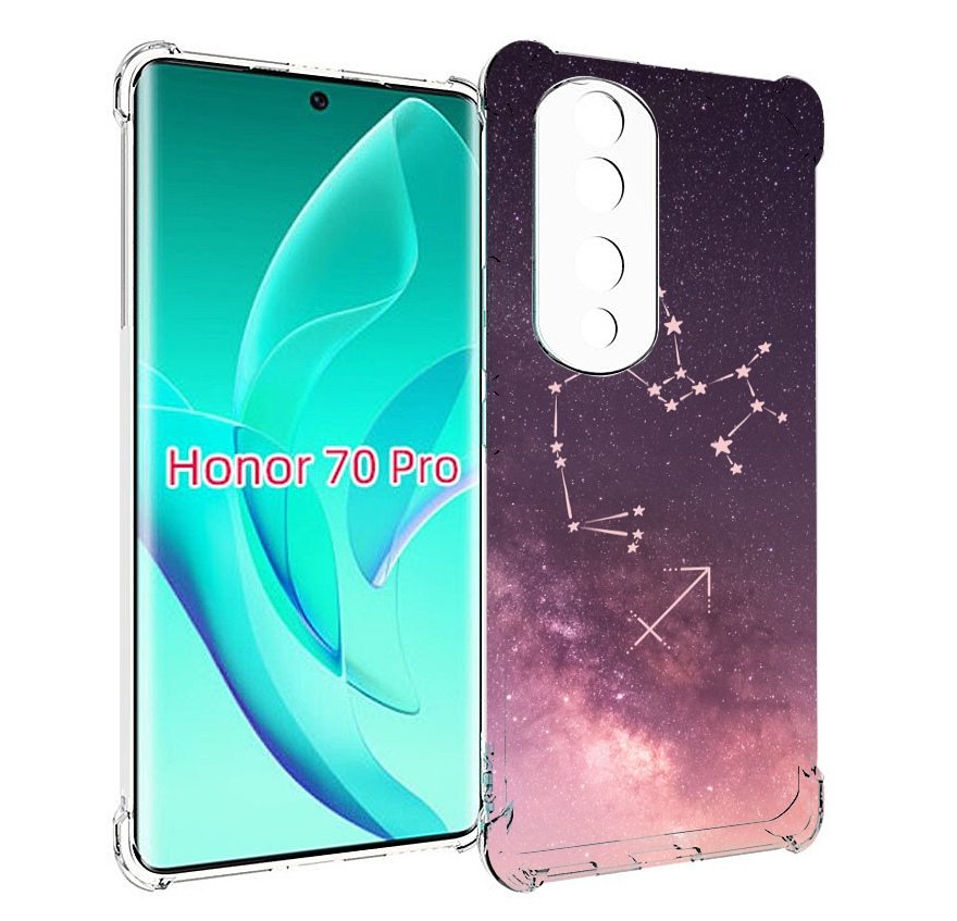 

Чехол MyPads знак-зодиака-стрелец-2 для Honor 70 Pro / 70 Pro Plus, Прозрачный, Tocco