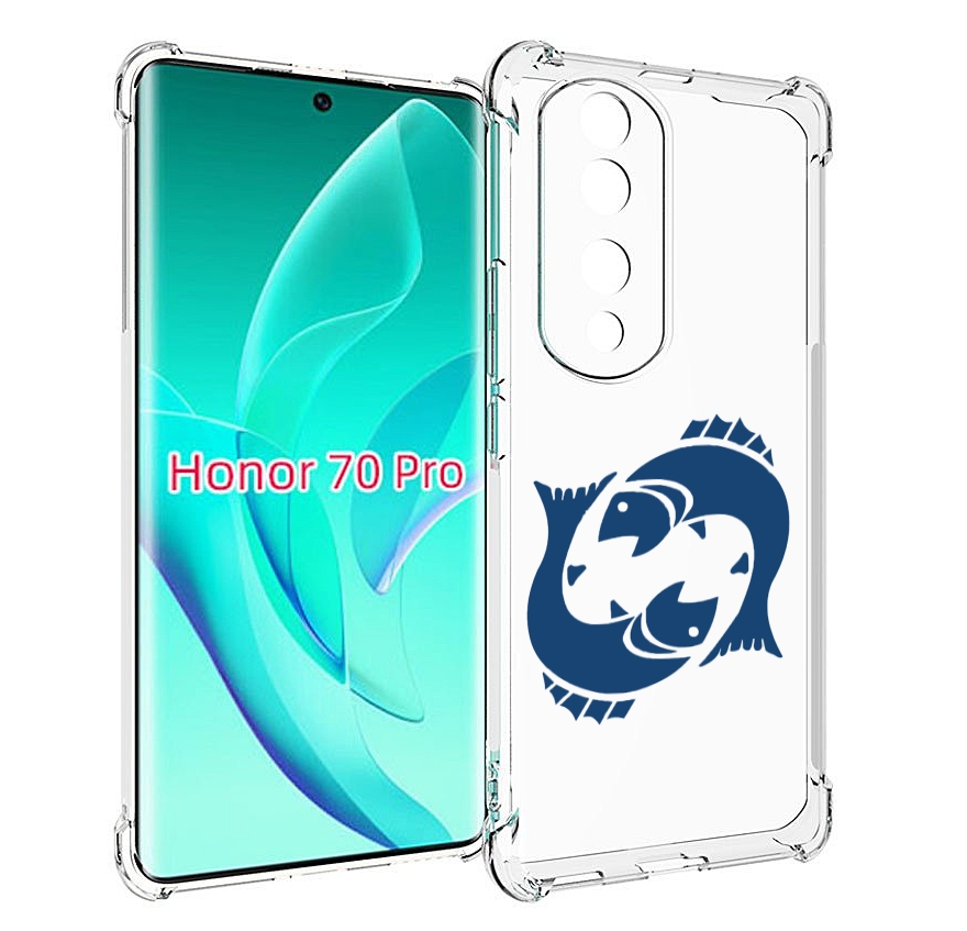 

Чехол MyPads знак-зодиака-рыбы-7 для Honor 70 Pro / 70 Pro Plus, Прозрачный, Tocco