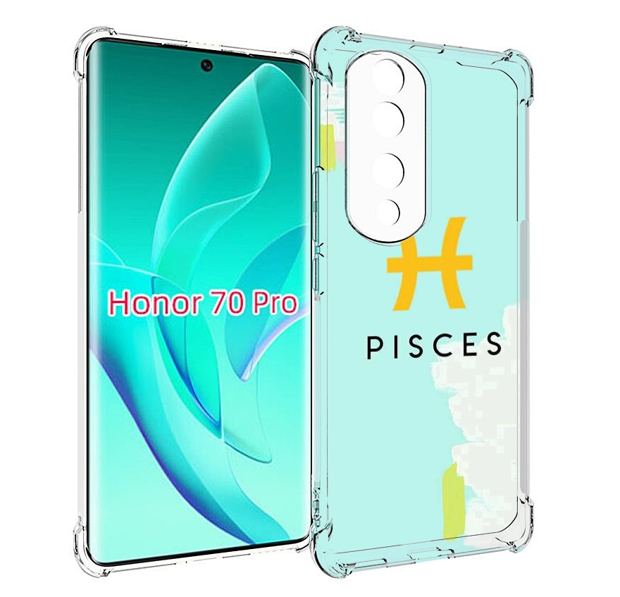 

Чехол MyPads знак-зодиака-рыбы-2 для Honor 70 Pro / 70 Pro Plus, Прозрачный, Tocco