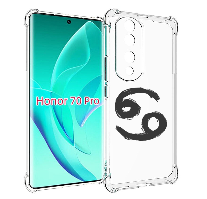 

Чехол MyPads знак-зодиака-рак-6 для Honor 70 Pro / 70 Pro Plus, Прозрачный, Tocco