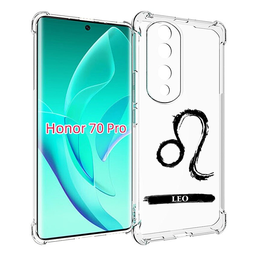 

Чехол MyPads знак-зодиака-лев-7 для Honor 70 Pro / 70 Pro Plus, Прозрачный, Tocco