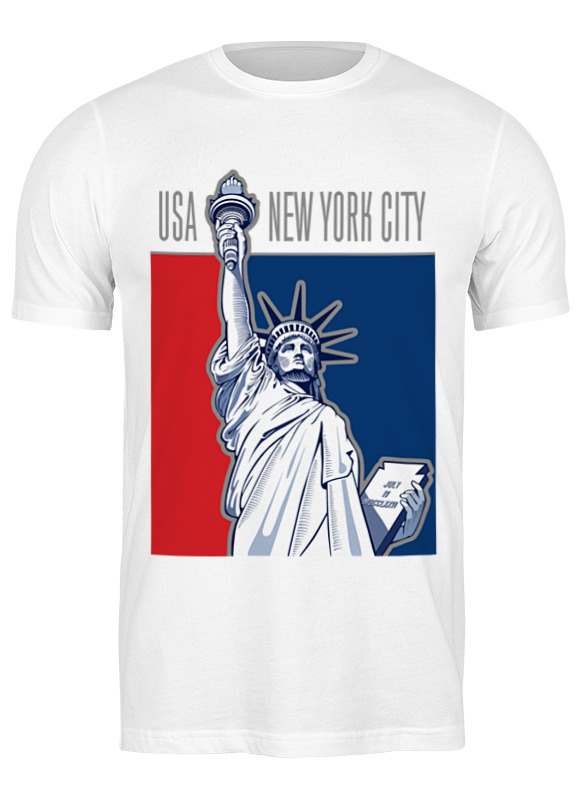 

Футболка мужская Printio New york city 3325190 белая 2XL, Белый, New york city 3325190