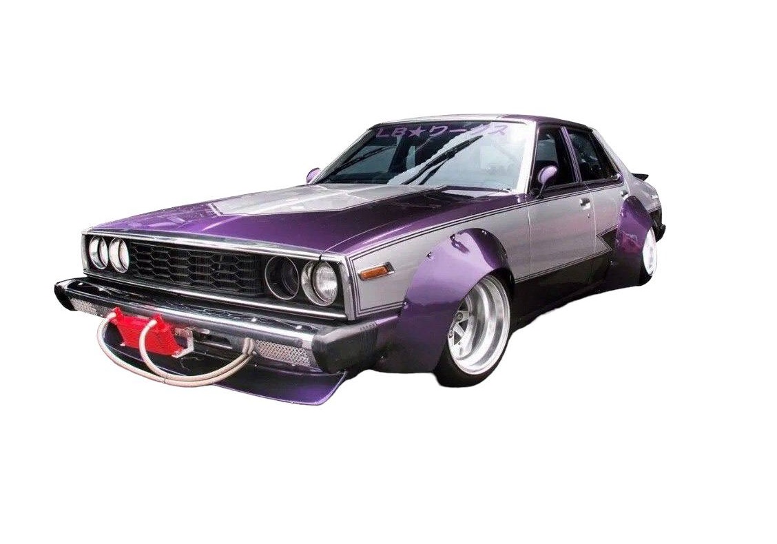 

00980 Aoshima 1/24 Nissan Skyline LB Japan Works 4Dr, 00980