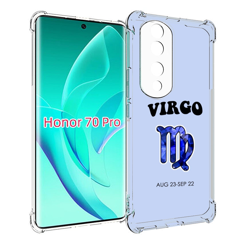 

Чехол MyPads знак-зодиака-дева-1 для Honor 70 Pro / 70 Pro Plus, Прозрачный, Tocco