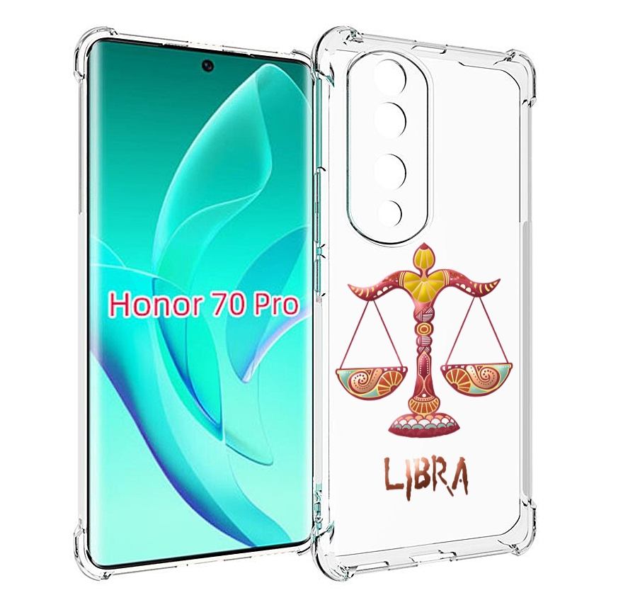 

Чехол MyPads знак-зодиака-весы-8 для Honor 70 Pro / 70 Pro Plus, Прозрачный, Tocco