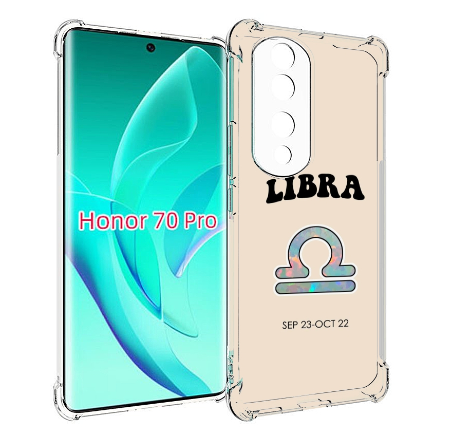 

Чехол MyPads знак-зодиака-весы-6 для Honor 70 Pro / 70 Pro Plus, Прозрачный, Tocco