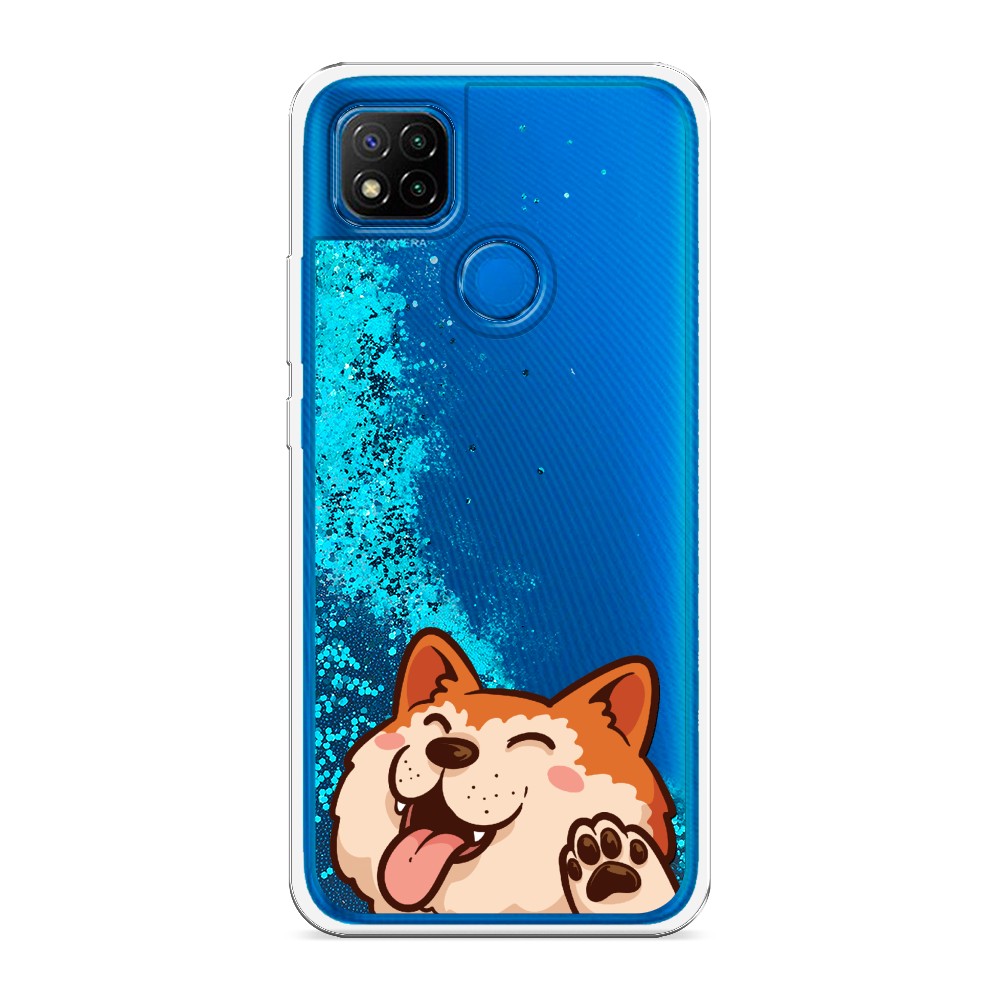 

Чехол Awog на Xiaomi Redmi 9C "Акита-ину машет", Разноцветный, 39093-1