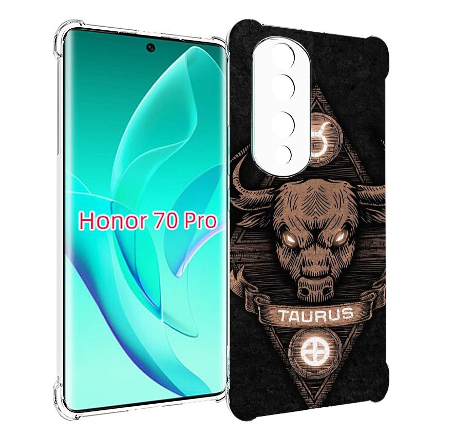 

Чехол MyPads знак зодиака телец 2 для Honor 70 Pro / 70 Pro Plus, Прозрачный, Tocco