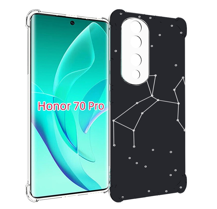 

Чехол MyPads знак зодиака стрелец 6 для Honor 70 Pro / 70 Pro Plus, Прозрачный, Tocco