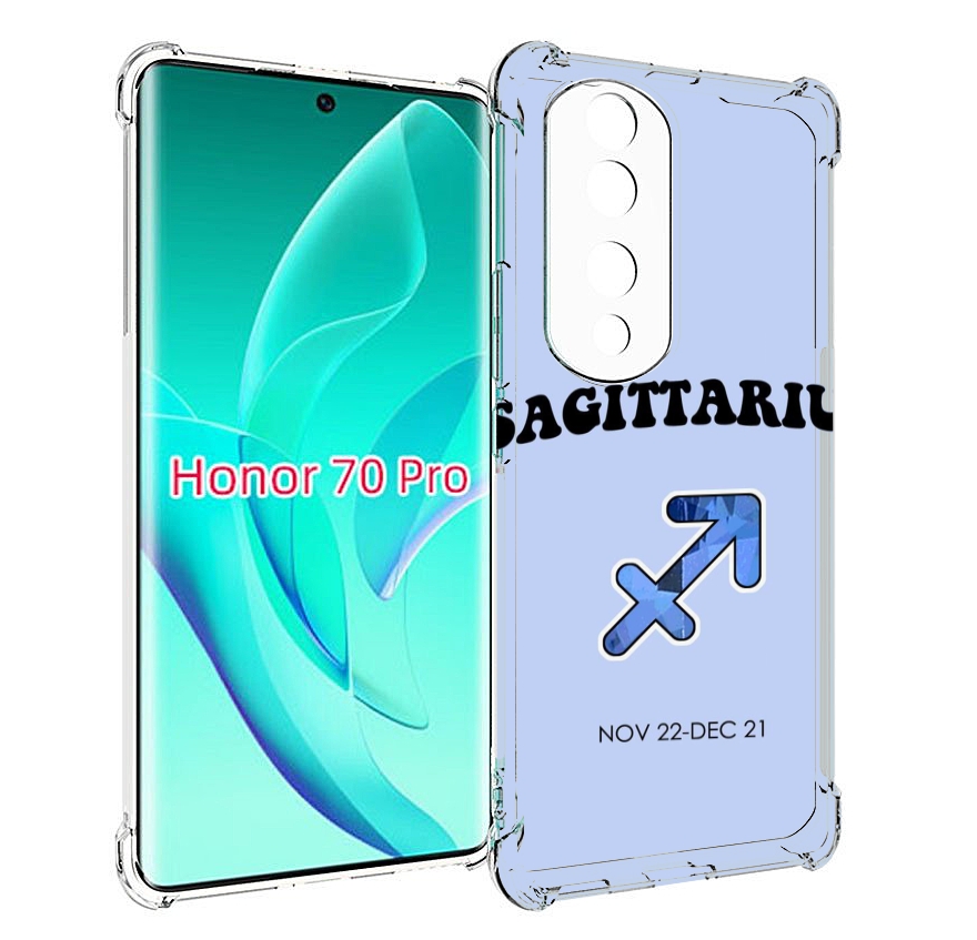 

Чехол MyPads знак зодиака стрелец 1 для Honor 70 Pro / 70 Pro Plus, Прозрачный, Tocco