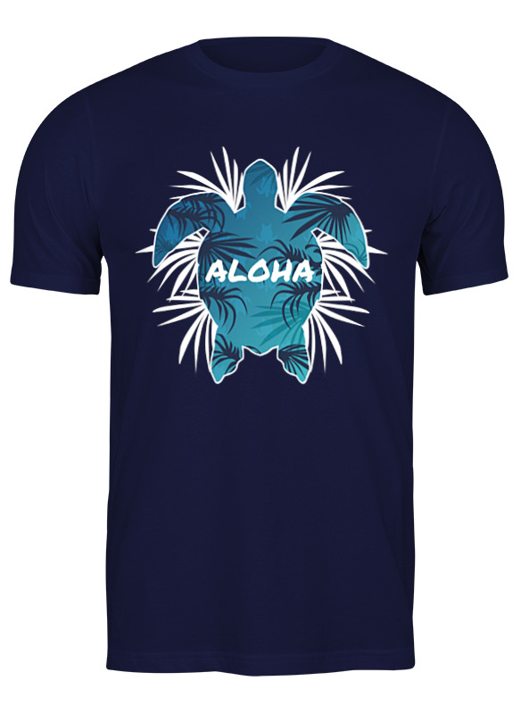 

Футболка мужская Printio Aloha 3302879 синяя 2XL, Синий, Aloha 3302879