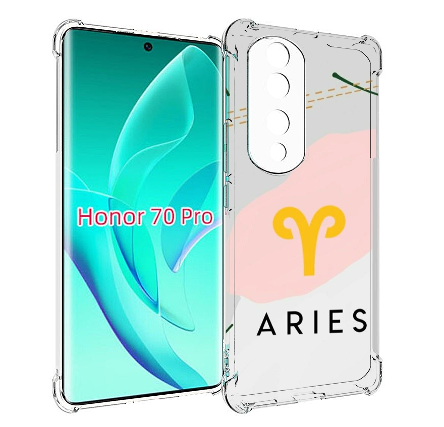 

Чехол MyPads знак зодиака овен 7 для Honor 70 Pro / 70 Pro Plus, Прозрачный, Tocco