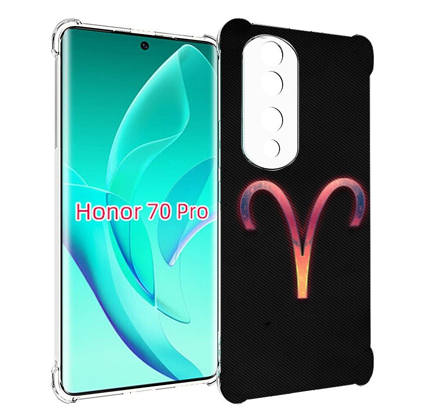 

Чехол MyPads знак зодиака овен 1 для Honor 70 Pro / 70 Pro Plus, Прозрачный, Tocco