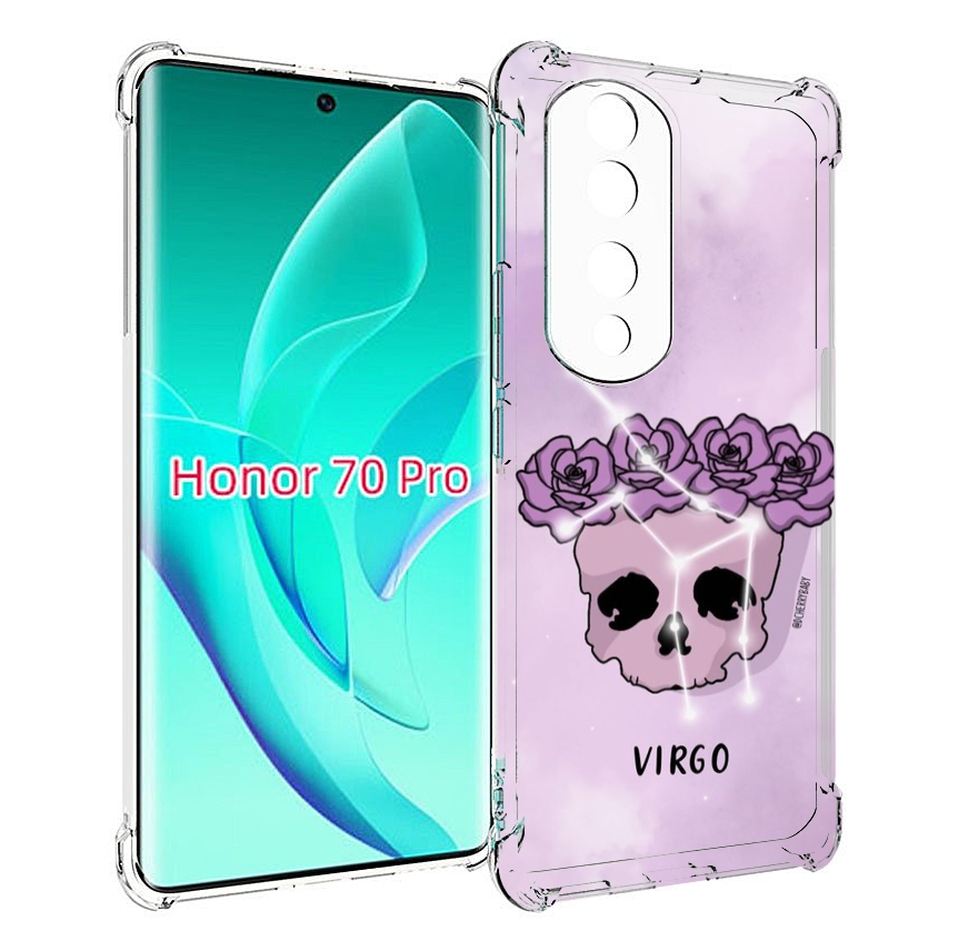 

Чехол MyPads знак зодиака дева 2 для Honor 70 Pro / 70 Pro Plus, Прозрачный, Tocco