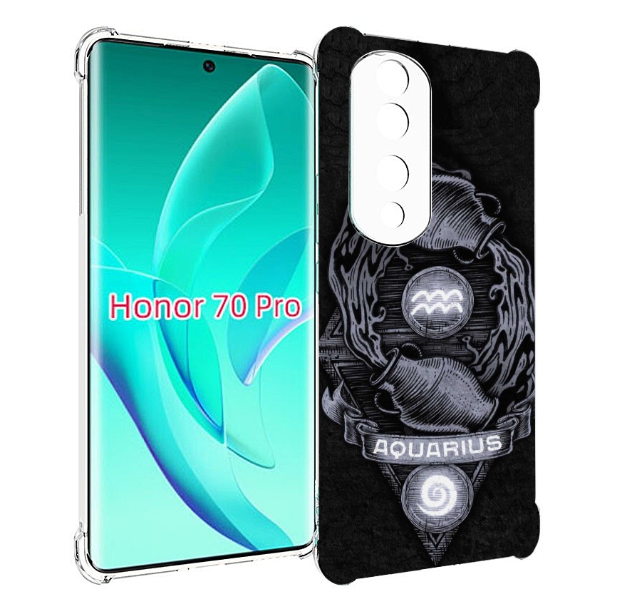 

Чехол MyPads знак зодиака водолеи 6 для Honor 70 Pro / 70 Pro Plus, Прозрачный, Tocco