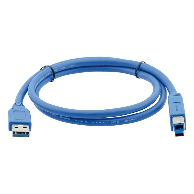 

Кабель Kramer USB-A - USB-B вилка-вилка 0.9м (C-USB3/AB-3 0.9m) черный