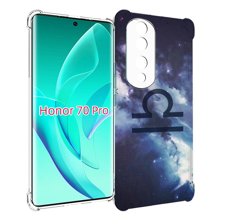 

Чехол MyPads знак зодиака весы 5 для Honor 70 Pro / 70 Pro Plus, Прозрачный, Tocco