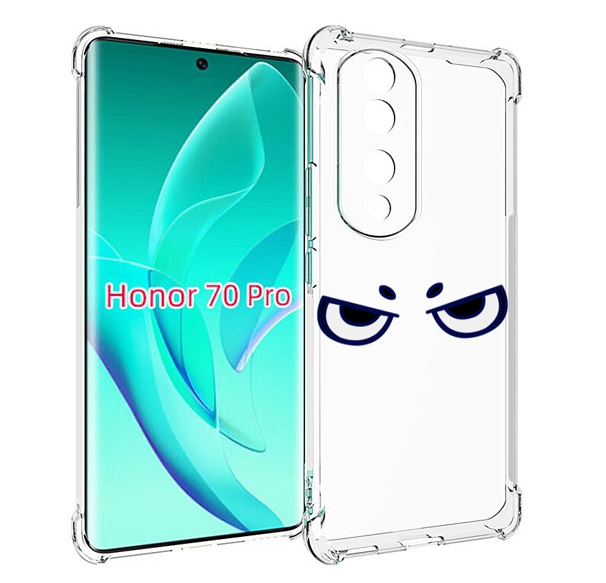 

Чехол MyPads злые-глазки для Honor 70 Pro / 70 Pro Plus, Прозрачный, Tocco