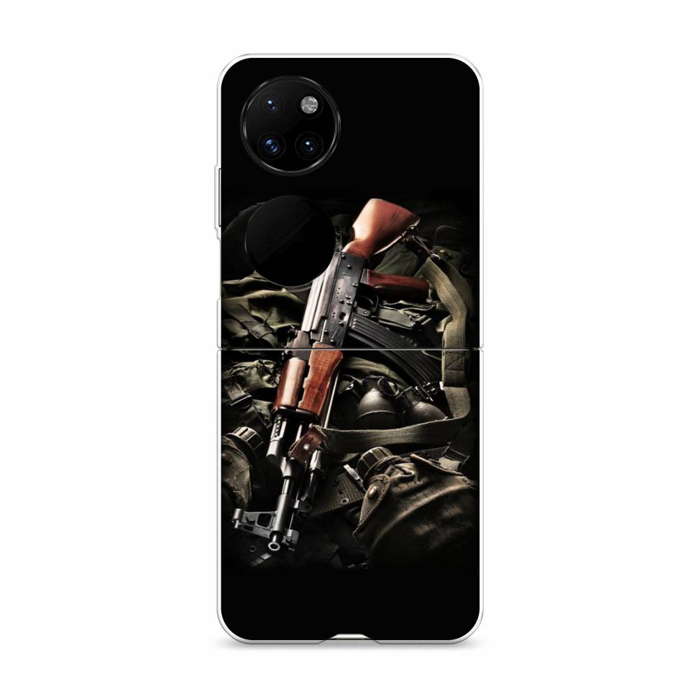 фото Чехол awog "автомат" для huawei p50 pocket
