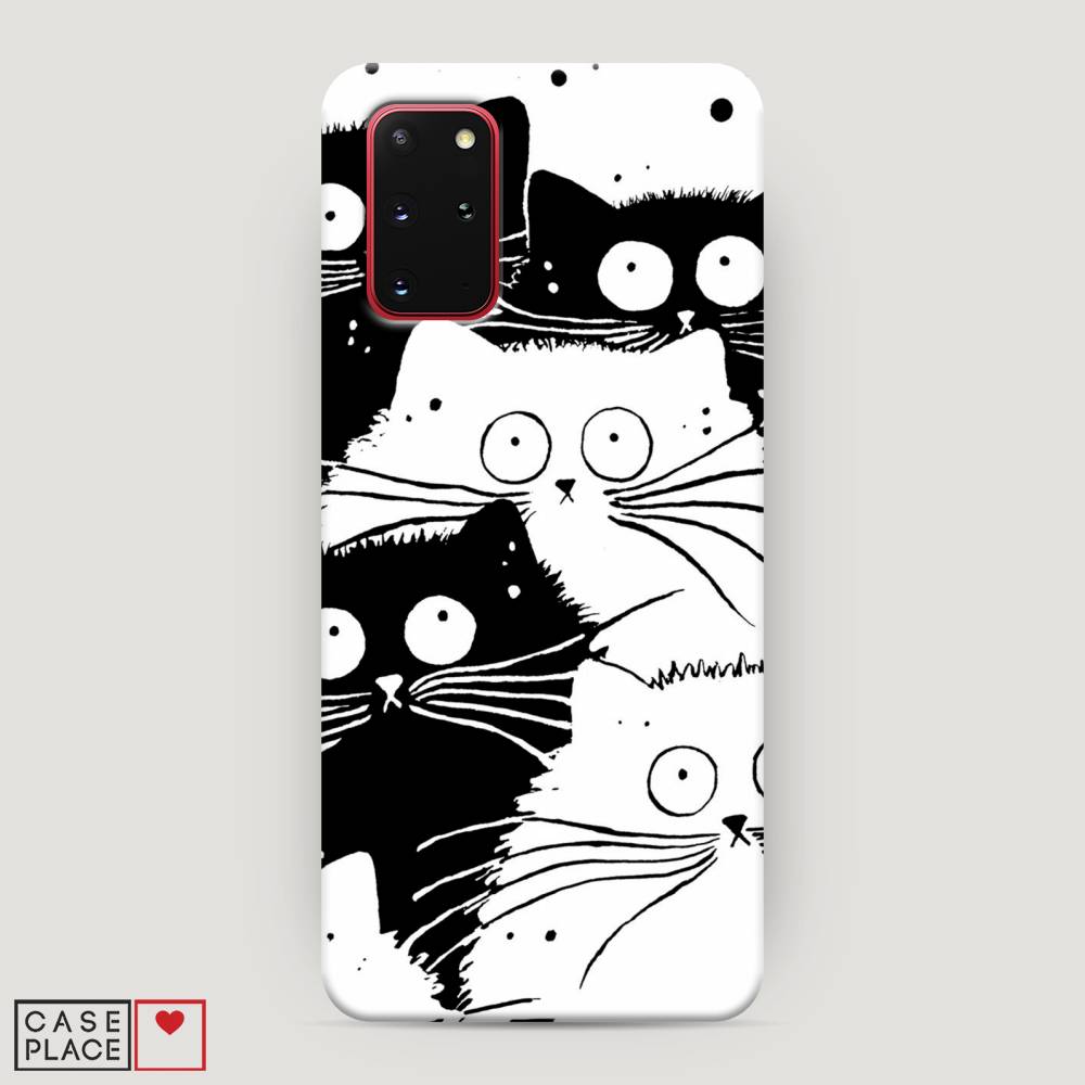 

Чехол Awog "Коты черно-белые" для Samsung Galaxy S20 +, 29320-1