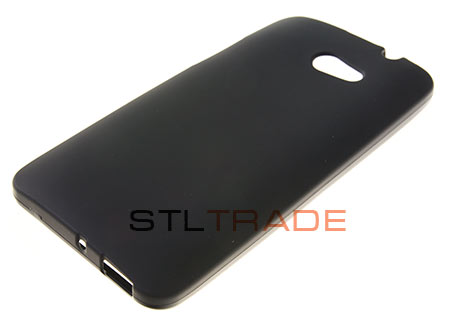 

Силиконовый чехол для HTC Butterfly S черный в тех.уп.