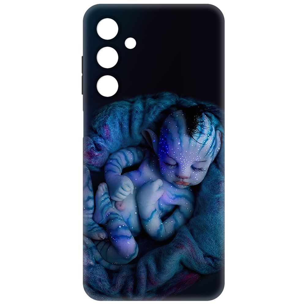 

Чехол-накладка Krutoff Soft Case Аватар - Малышка для Samsung Galaxy A25 5G (A256) черный