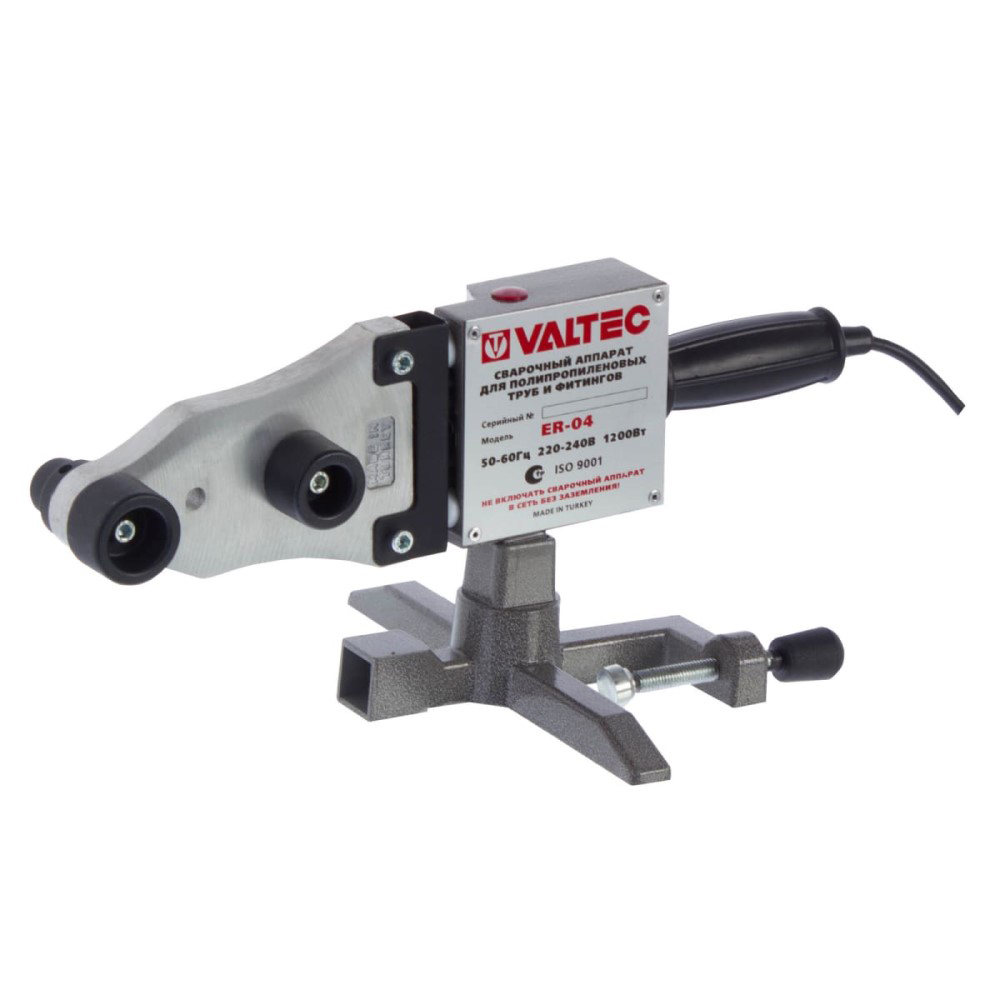 Сварочный комплект VALTEC ER-04 1200 Вт для ППР труб 20-40 мм калибратор для металлопластиковых труб valtec
