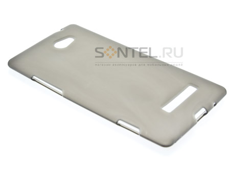 

Силиконовый чехол для HTC Windows Phone 8x черный в тех.уп.