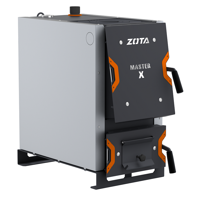 фото Zota котел твердотопливный zota master x 12 (12 квт)