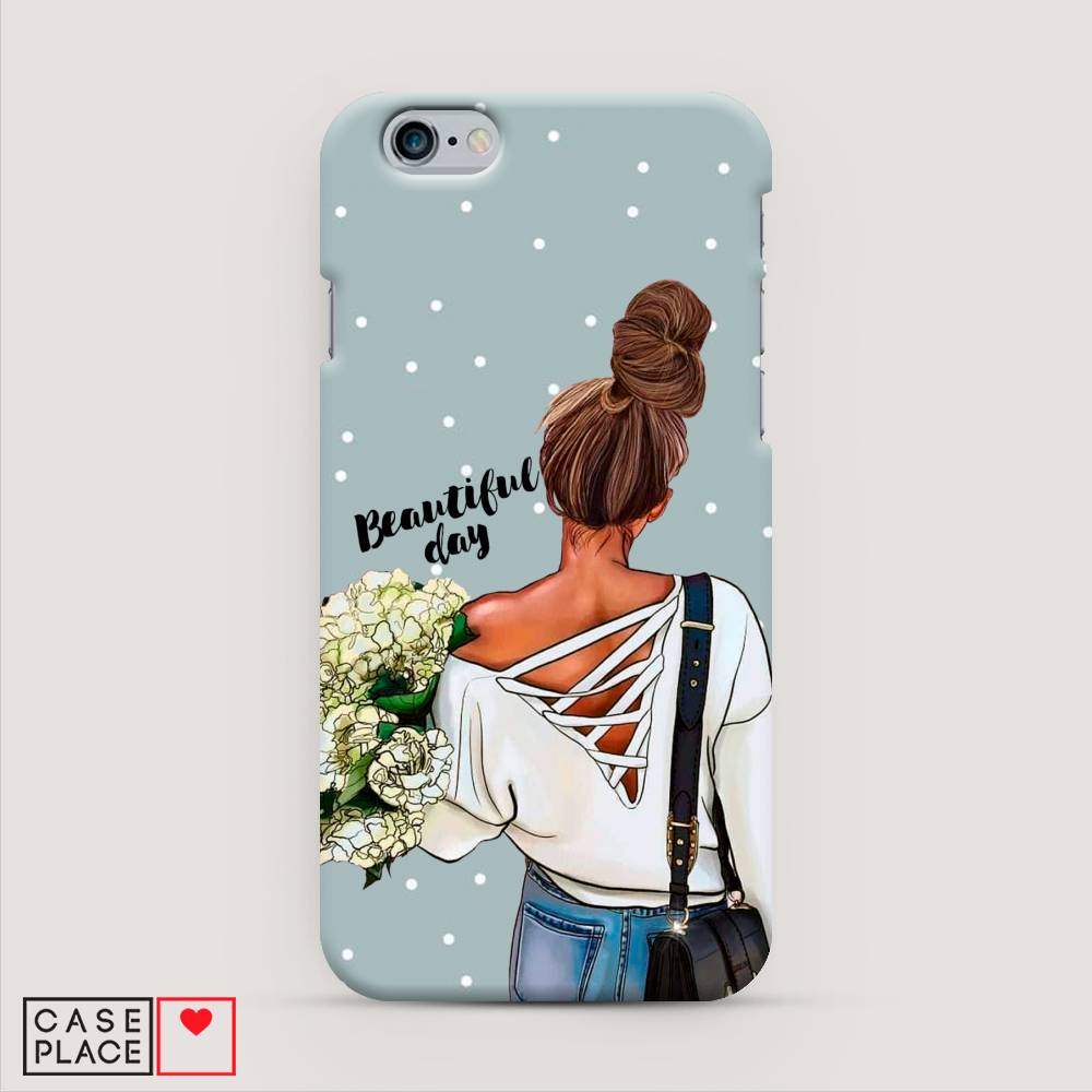 

Пластиковый чехол "Beautiful day" на Apple iPhone 6, 10420-5