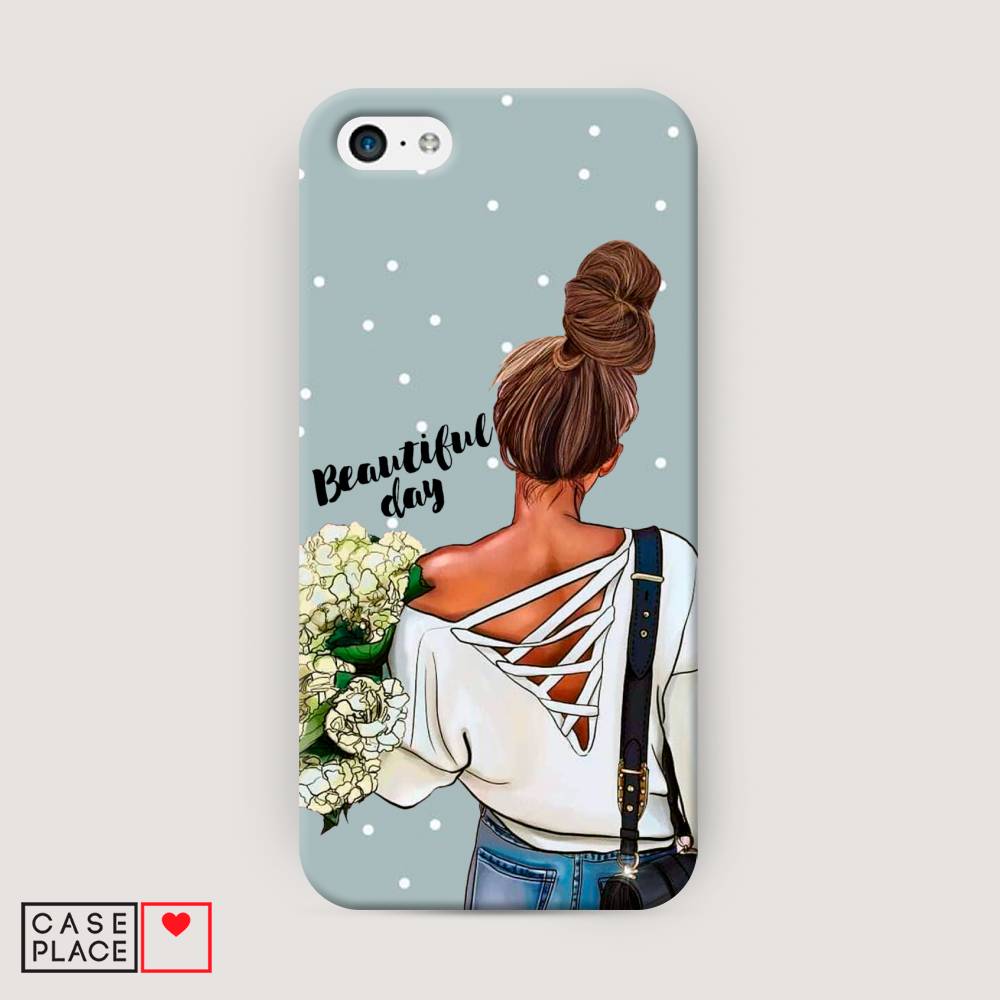 

Пластиковый чехол "Beautiful day" на Apple iPhone 5C, 10220-5